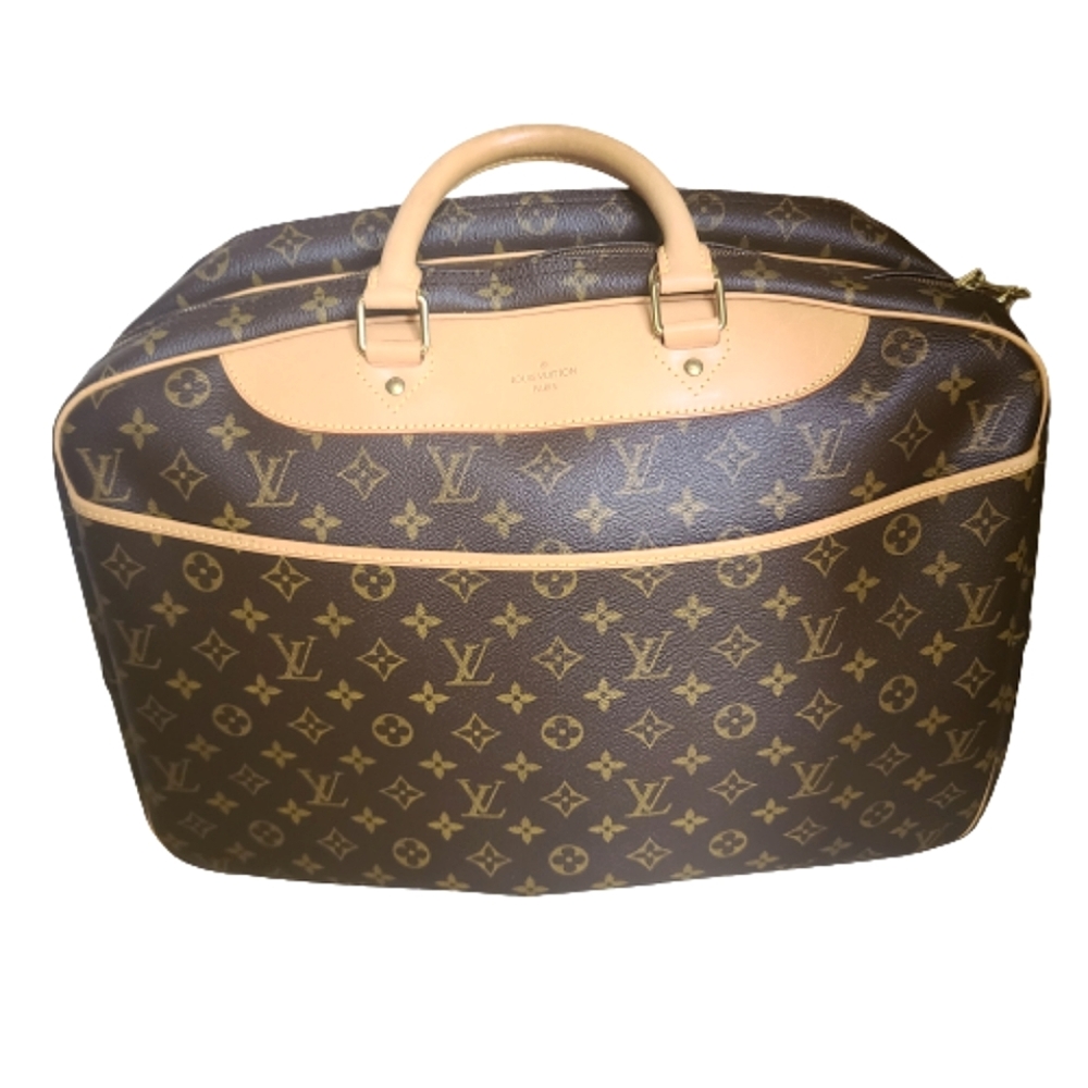 Louis Vuitton Alize 24 hrs bag Vintage Brown/tan